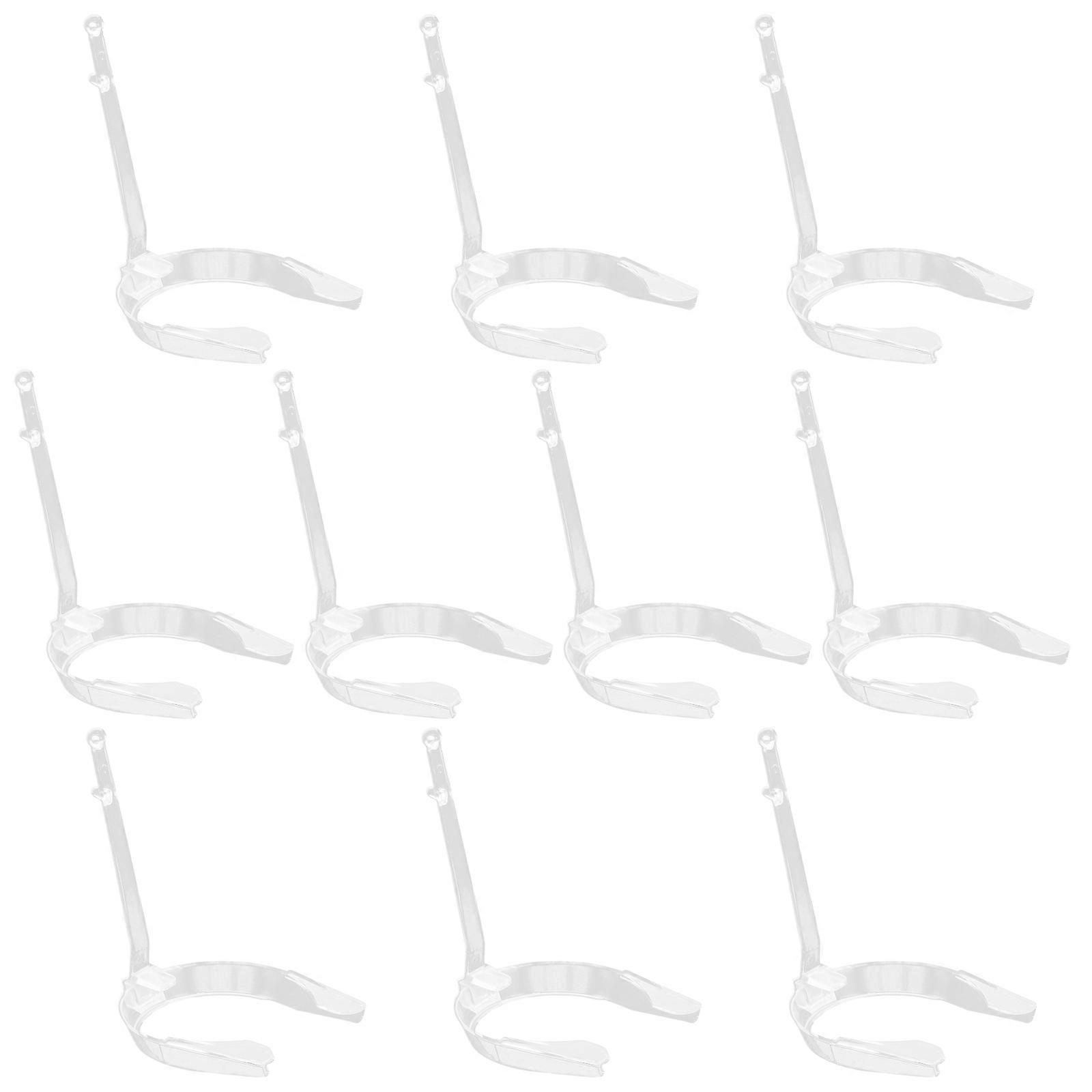 Shoe Stacker Transparent Sandals Heel Support Rack Crease Prevention 10Pairs