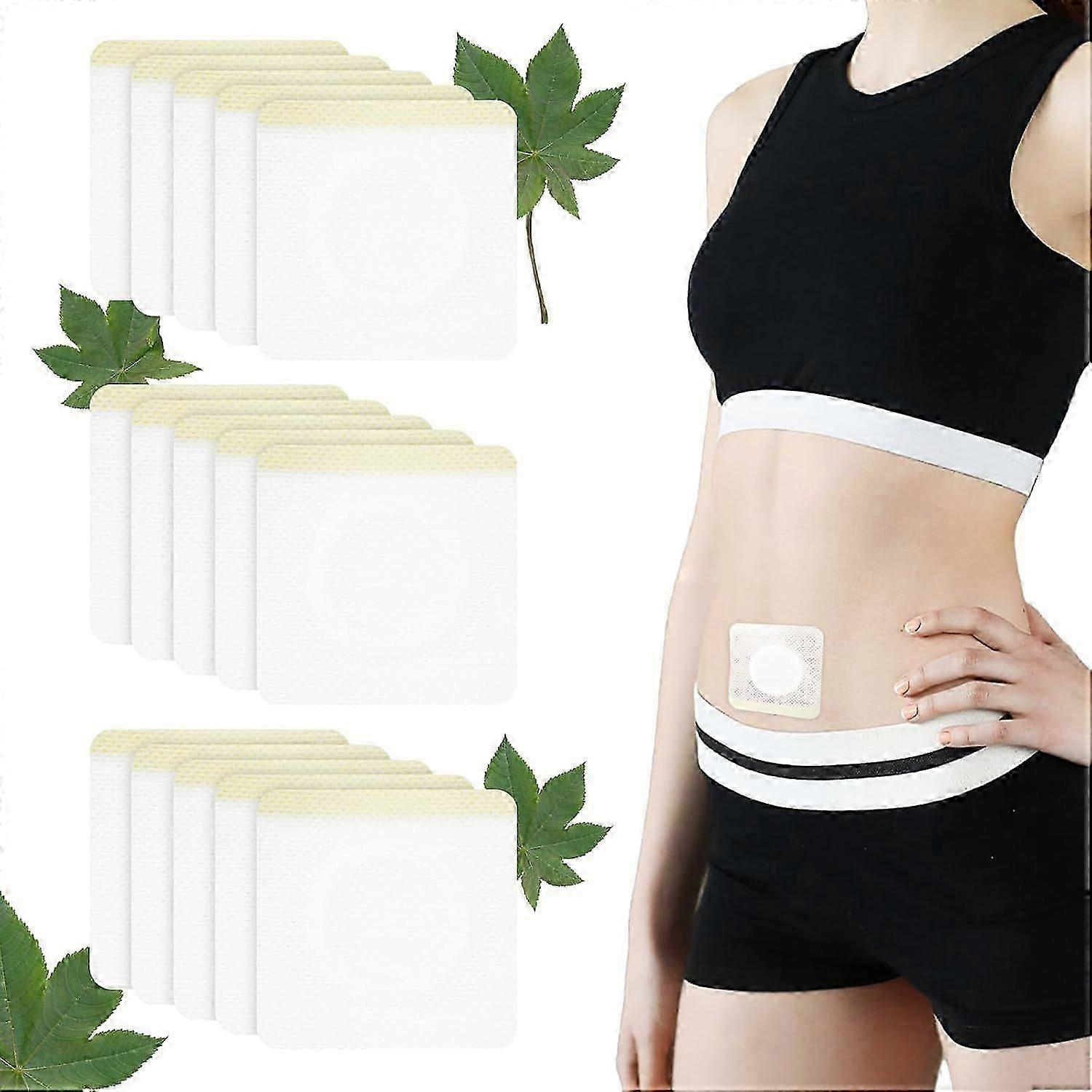2025 Latest Model  15Pcs Castor Oil Belly Button Patch, Disposable Castor Oil