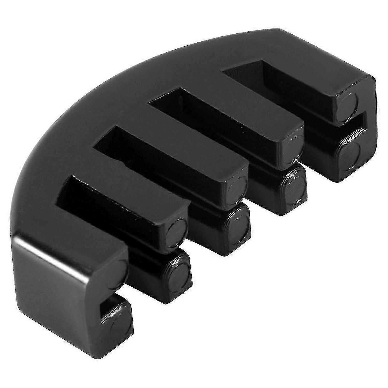 Silencieux Mute en caoutchouc 4/4 Violon Fiddle léger Practice Noir