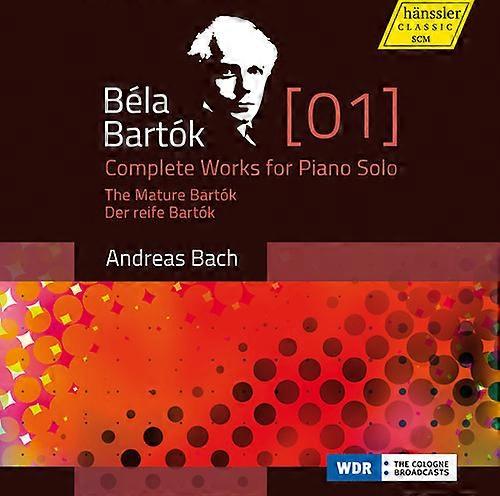 Bartok / Bach - Complete Works for Pno Solo 1  [COMPACT DISCS] USA import
