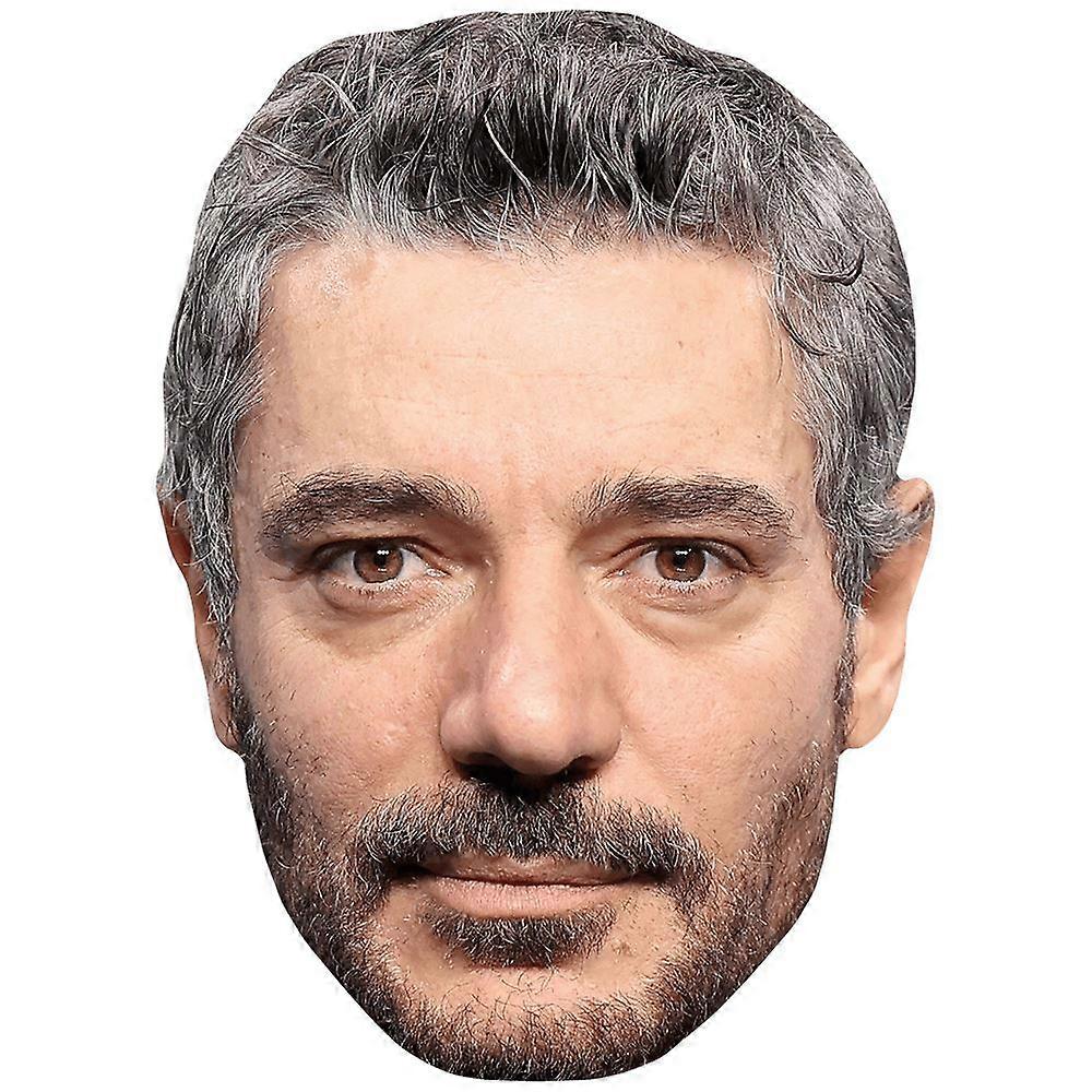 Giuseppe Zeno (Beard) Celebrity Mask, Flat Card Face