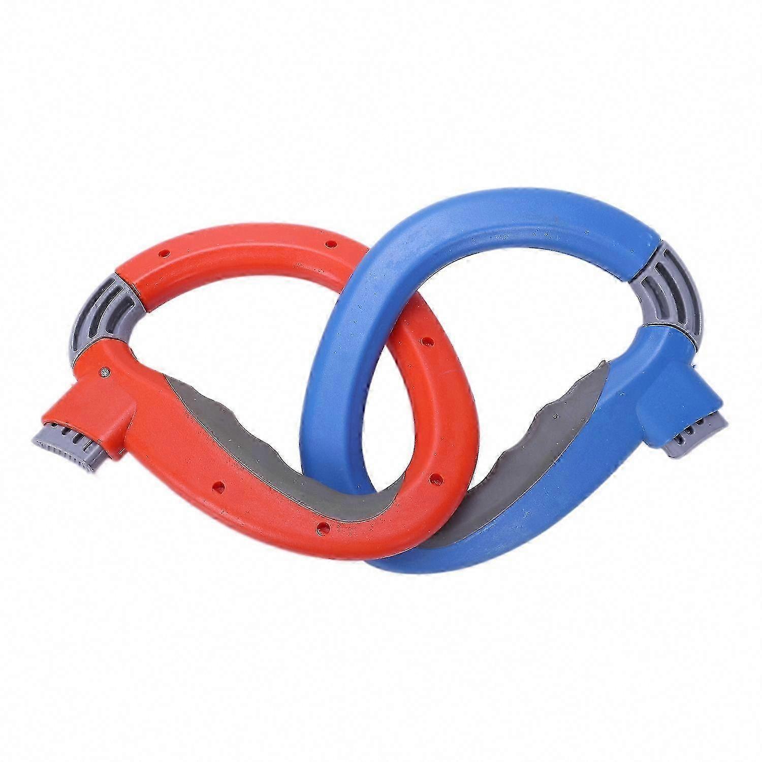 2-Pack Grocery Bag Holder with Lock - One Trip Grip Handle for Shopping & Kitchen