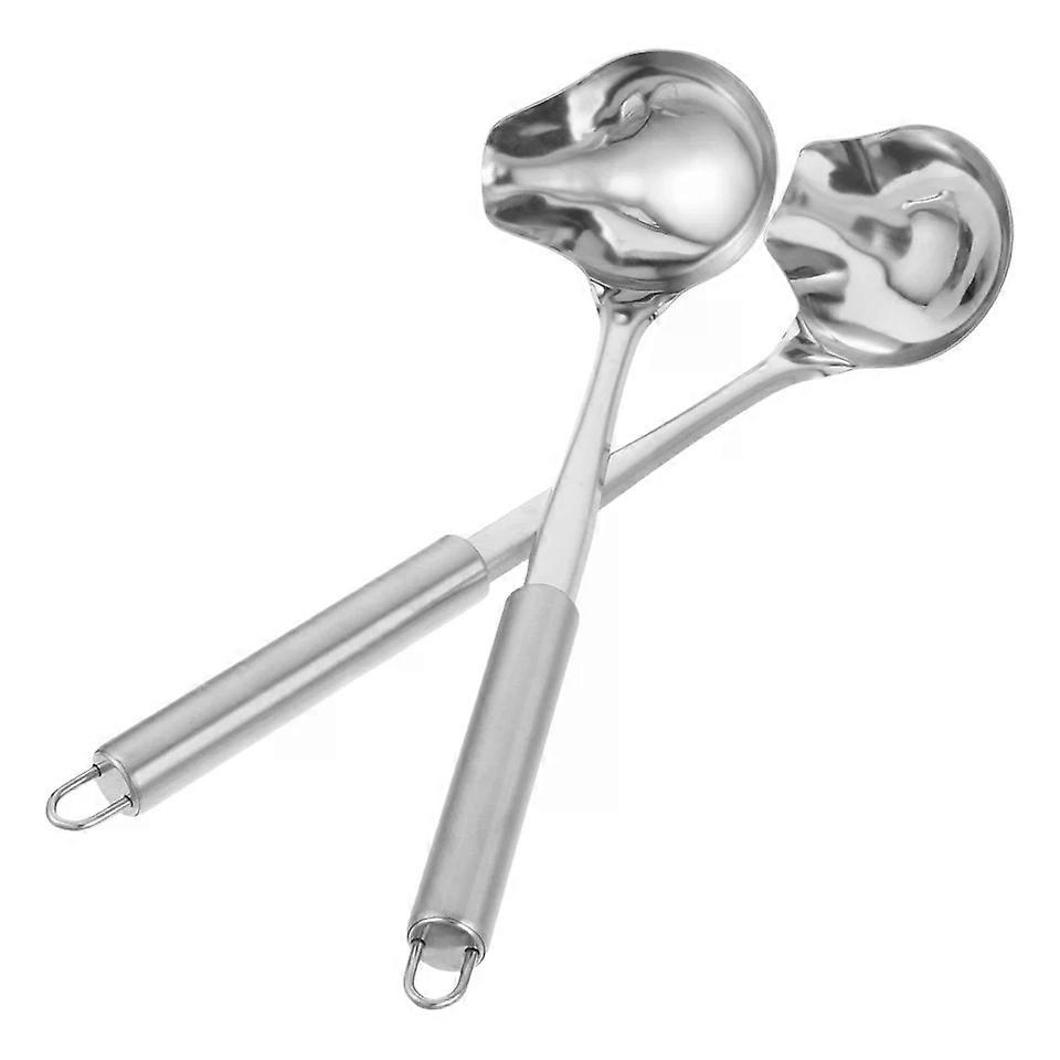 Duckbill Spoon, 2 Pcs Child Long Handle Soup Spoons