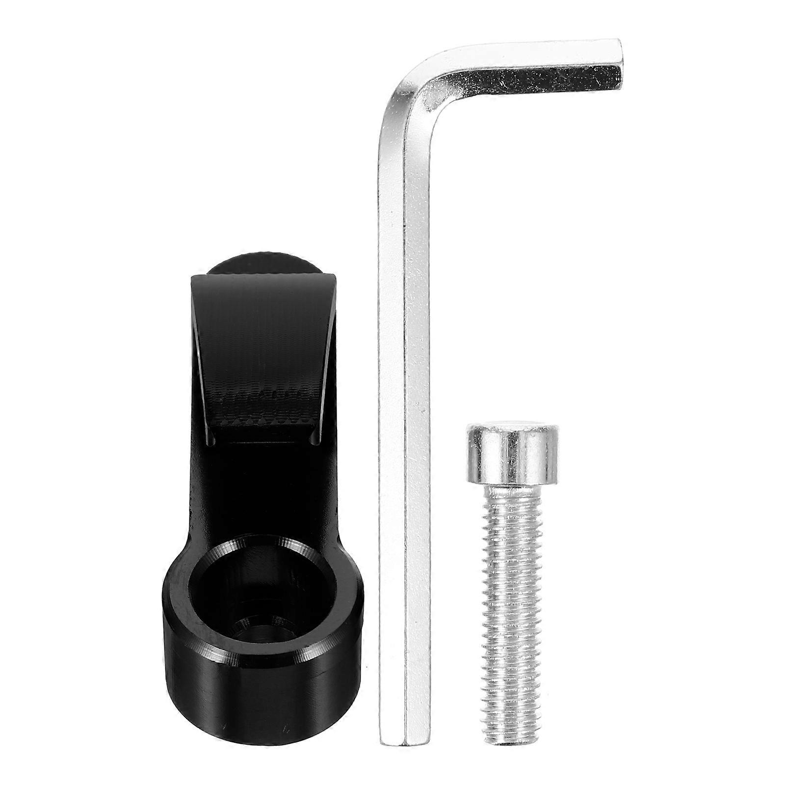 Compact Aluminum Motorcycle Side Hook Hanger for Secure Storage Includes Installation Tool