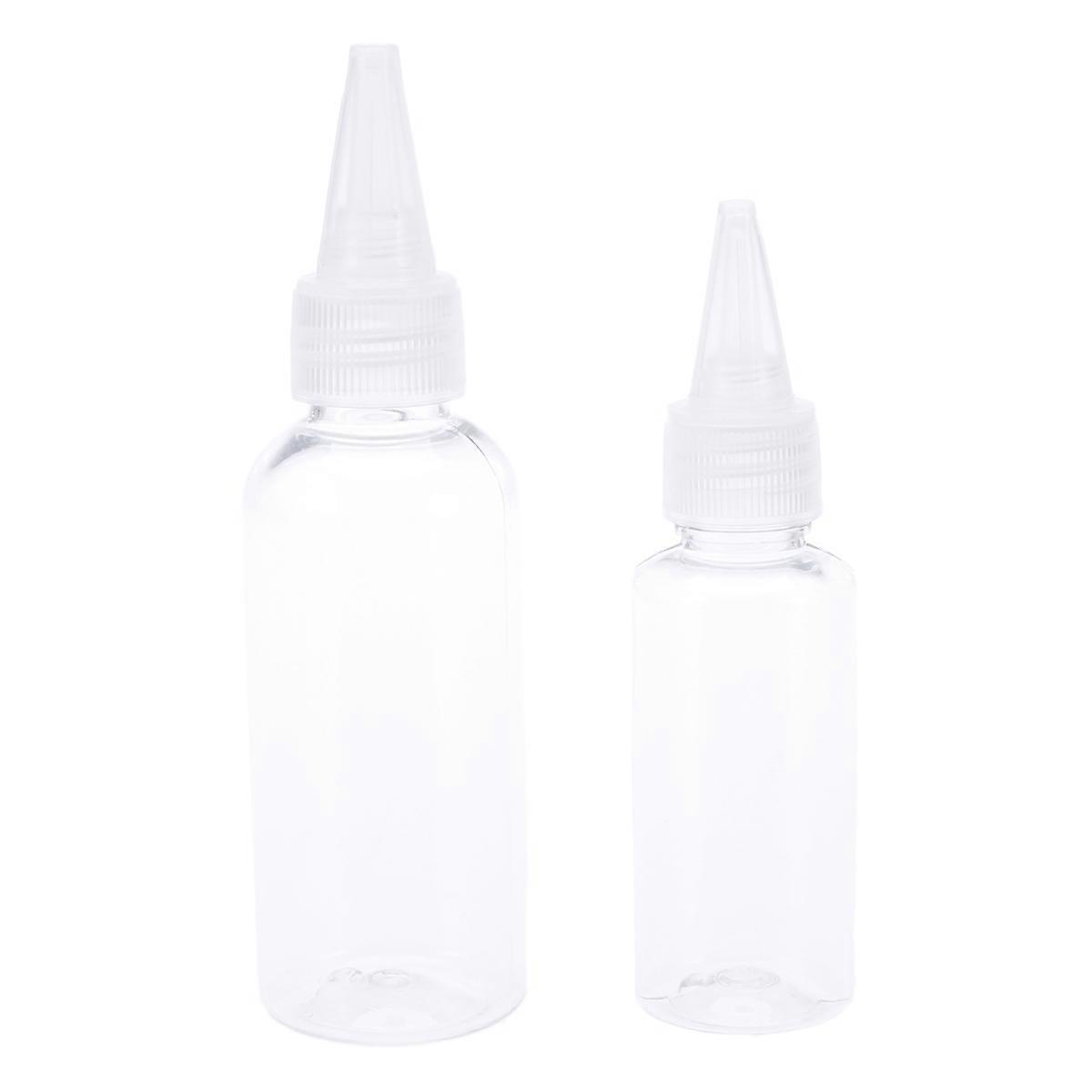 Transparent Plastic Cream Bottles for Storage Use Durable and Lightweight Ideal for Salad Dressing 30ml and 60ml