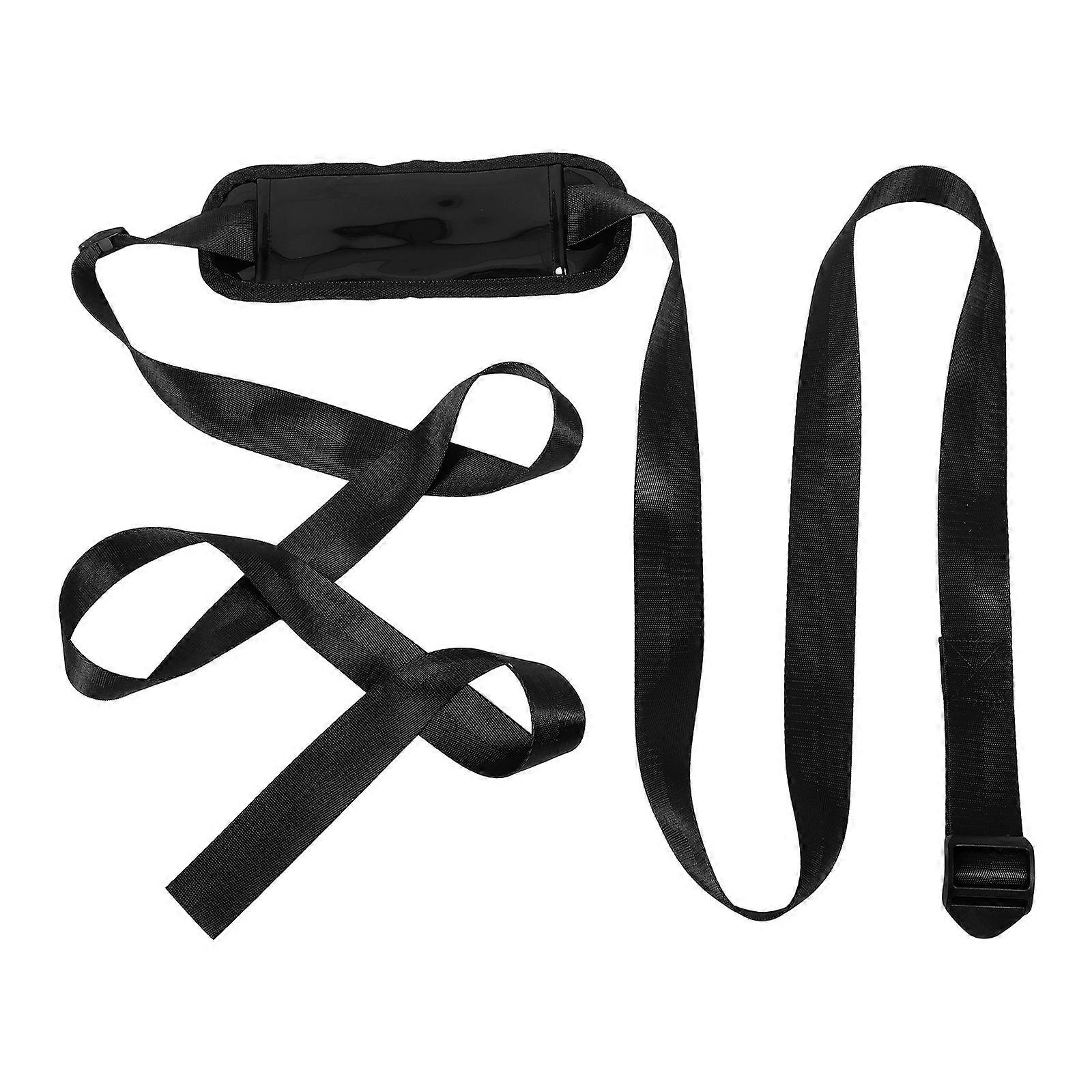 Fishing Box Shoulder Strap Thickened Multifunction Strap Nylon Black