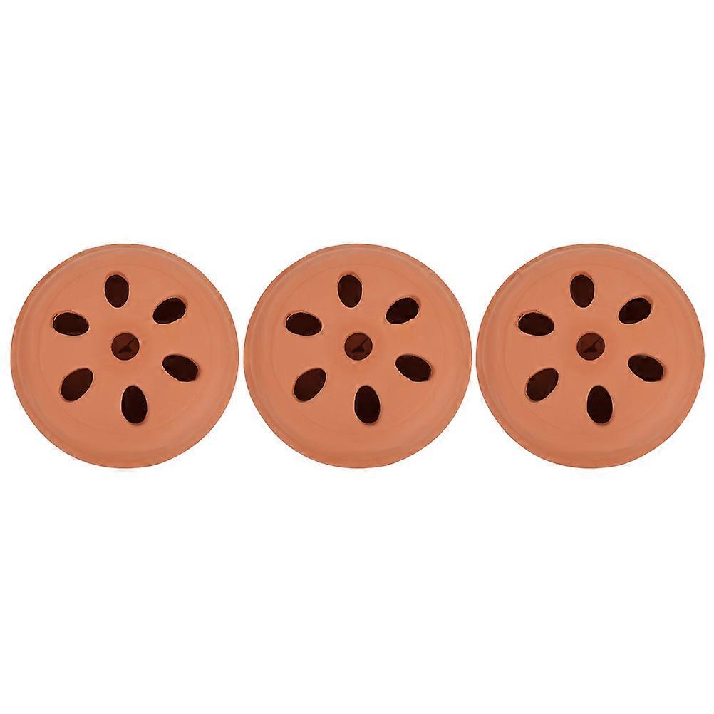 3pcs Decorative Censer Desktop Aroma Diffuser For Home Car And Office High Grade Pottery Incense Holders For Relaxation And Sleep