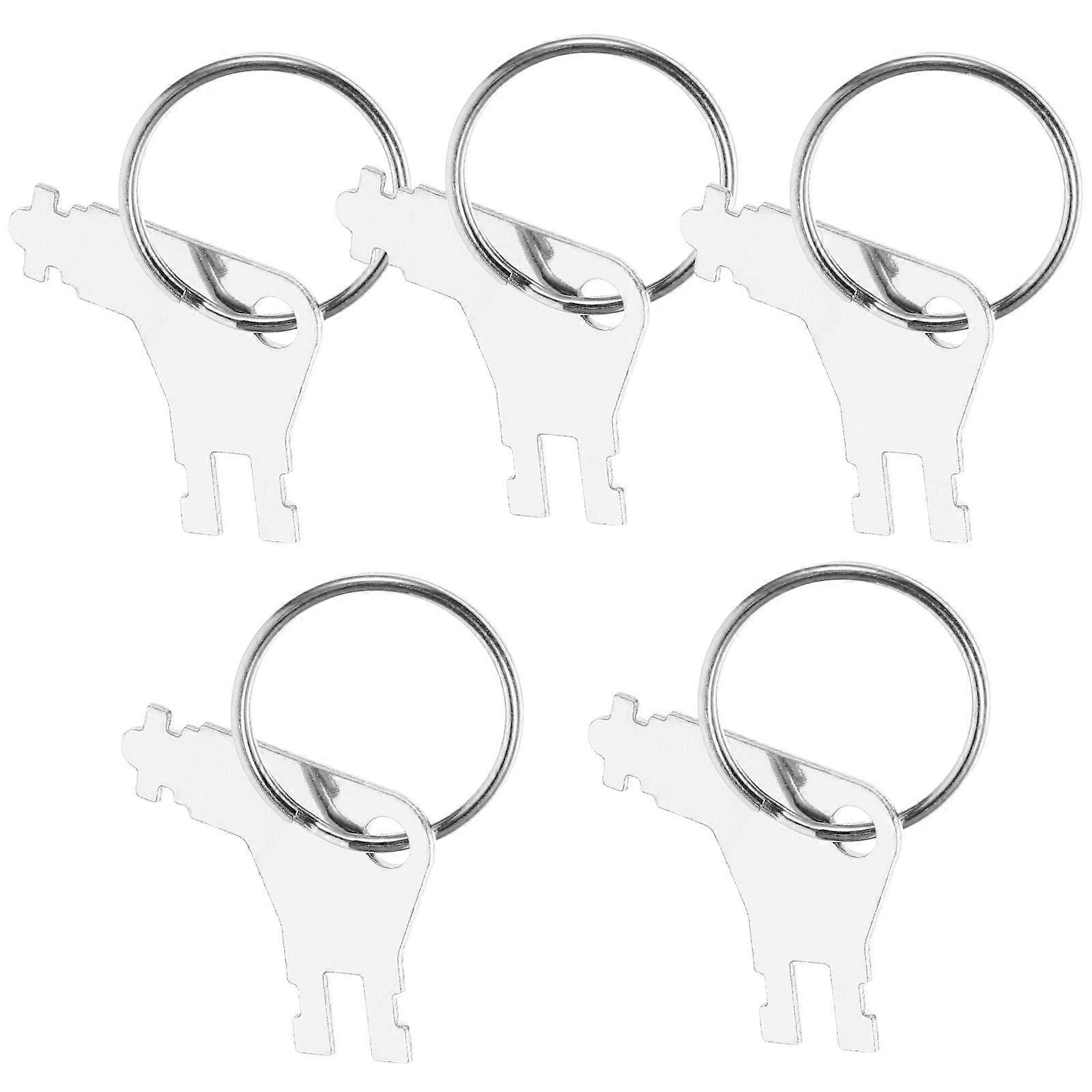 5 Sets Paper Towel Dispenser Keys Replacement for 50504 Toilet Paper Dispensers