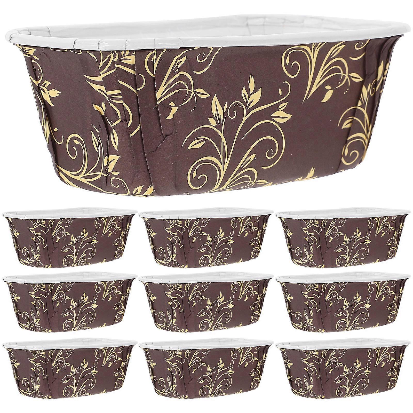 Greaseproof Cupcake Liners 50Pcs High Temperature Resistant Baking Paper For Professional Bakers And Home Users
