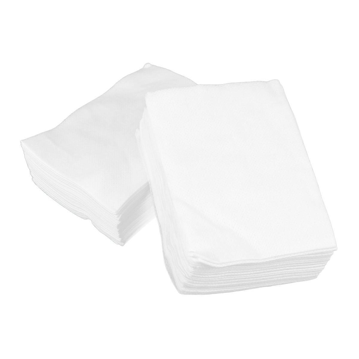 Disposable Wipe Paper for Beauty Made from Quality NonWoven Fabric 50pcs White