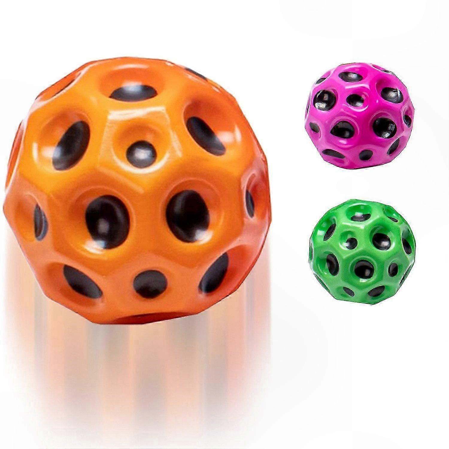 3-Pack Mini Bouncy Balls for Playtime, Sports Activity & Fun Exercise