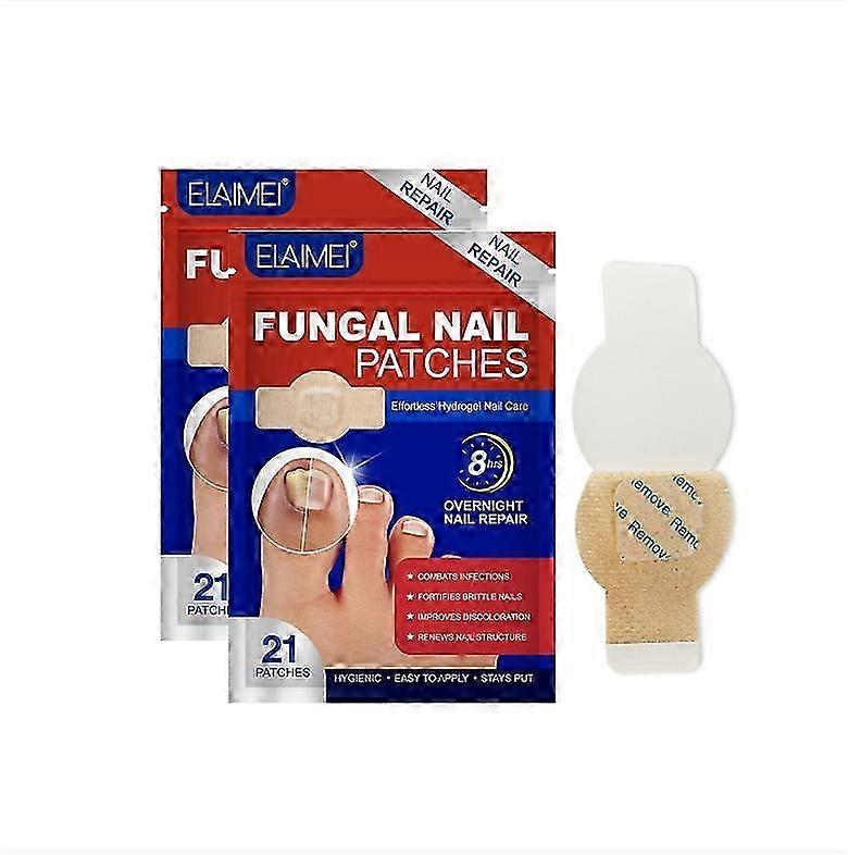 oenail Fungus Patch Waterproof Nail Repair Patches Nail Ingrown Correction Stickers 1/2/3/4/5Pcs for Discolored Or Damaged Nails