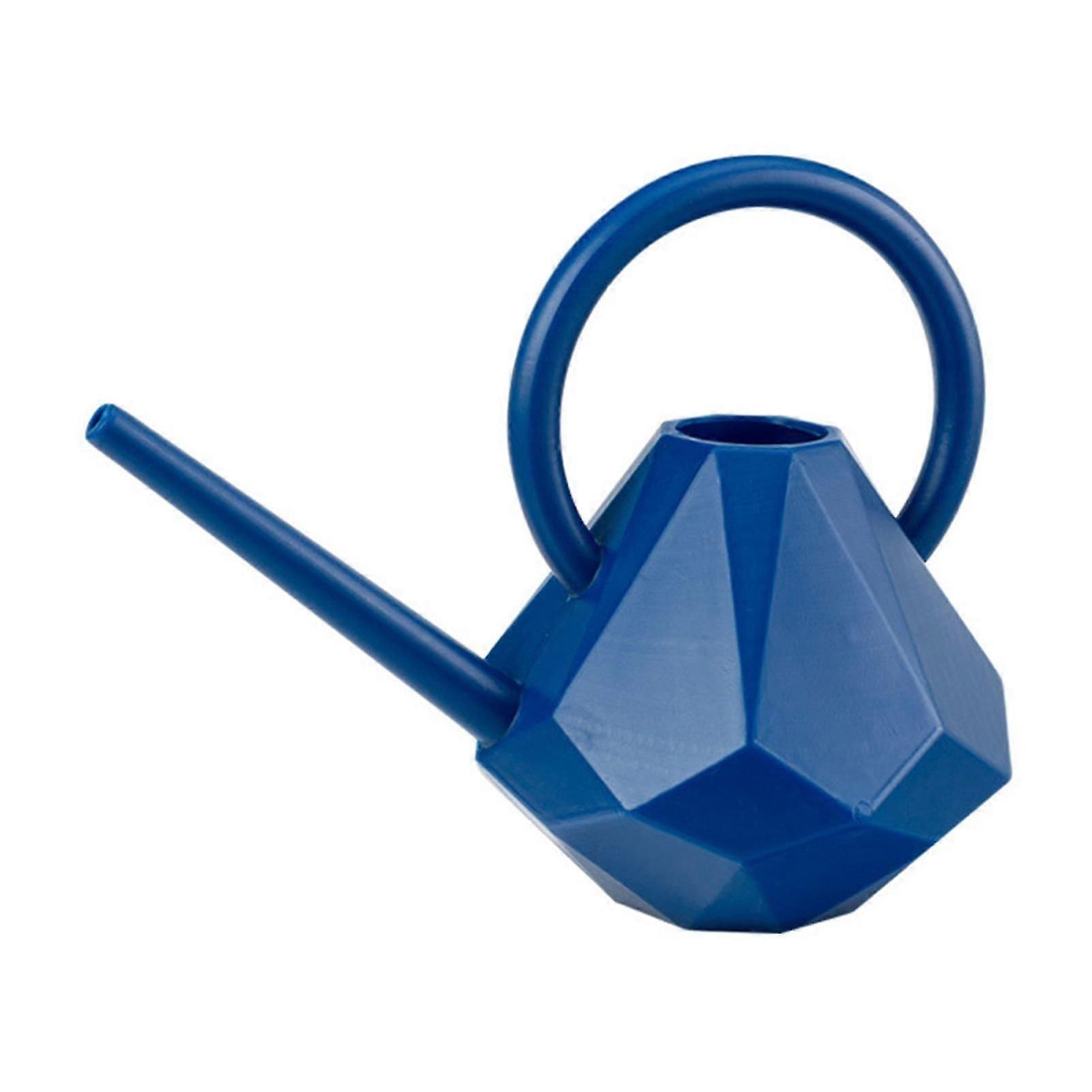 1.5L Beautiful Diamond Shape Watering Can More Thicken Long Spout Plastic Watering Bottle for Garden