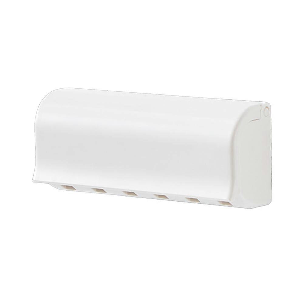 Toothbrush Holder and Toothpaste Dispenser Set, Automatic Toothpaste Squeezer Di