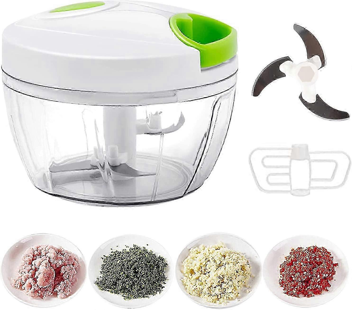 Manual Puller, Vegetable Chopper, Salad/garlic For Salsa/pesto/onions (450ml)