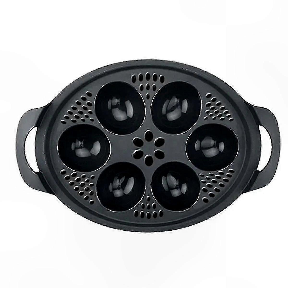 6-in-1 Egg Steamer Tray, Food Grade PP Material, Compatible with Multiple Models, 6 Egg Capacity for Easy Cooking