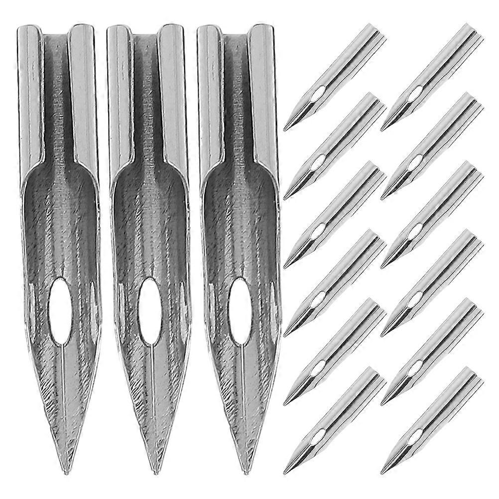 15 Pcs Calligraphy Dip Pen Nibs for Fine Line Drawing, Art Sketching & Writing – Durable Metal Nibs for Precision & Detailed Artwork