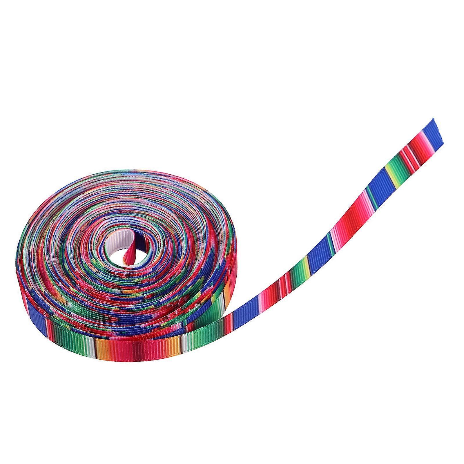 Mexican Ribbon Polyester Multi for Holidays Sewing Supplies 1roll