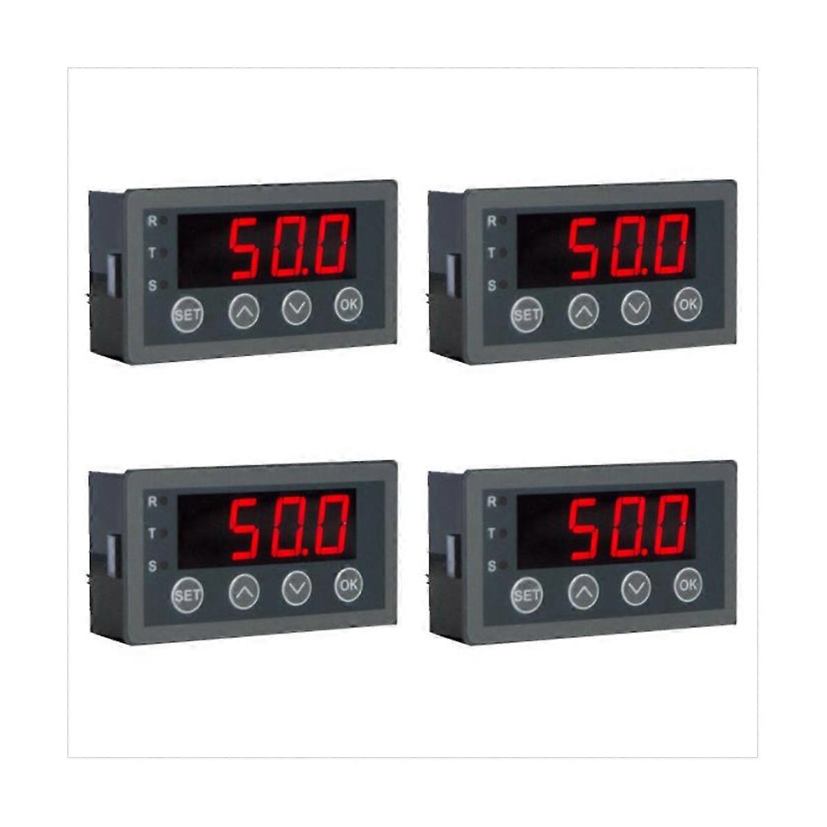 4X Digital Display Meter 0-10V 0-20MA 2-10V 4-20MA Analog Input Display Table Digital Display Head w
