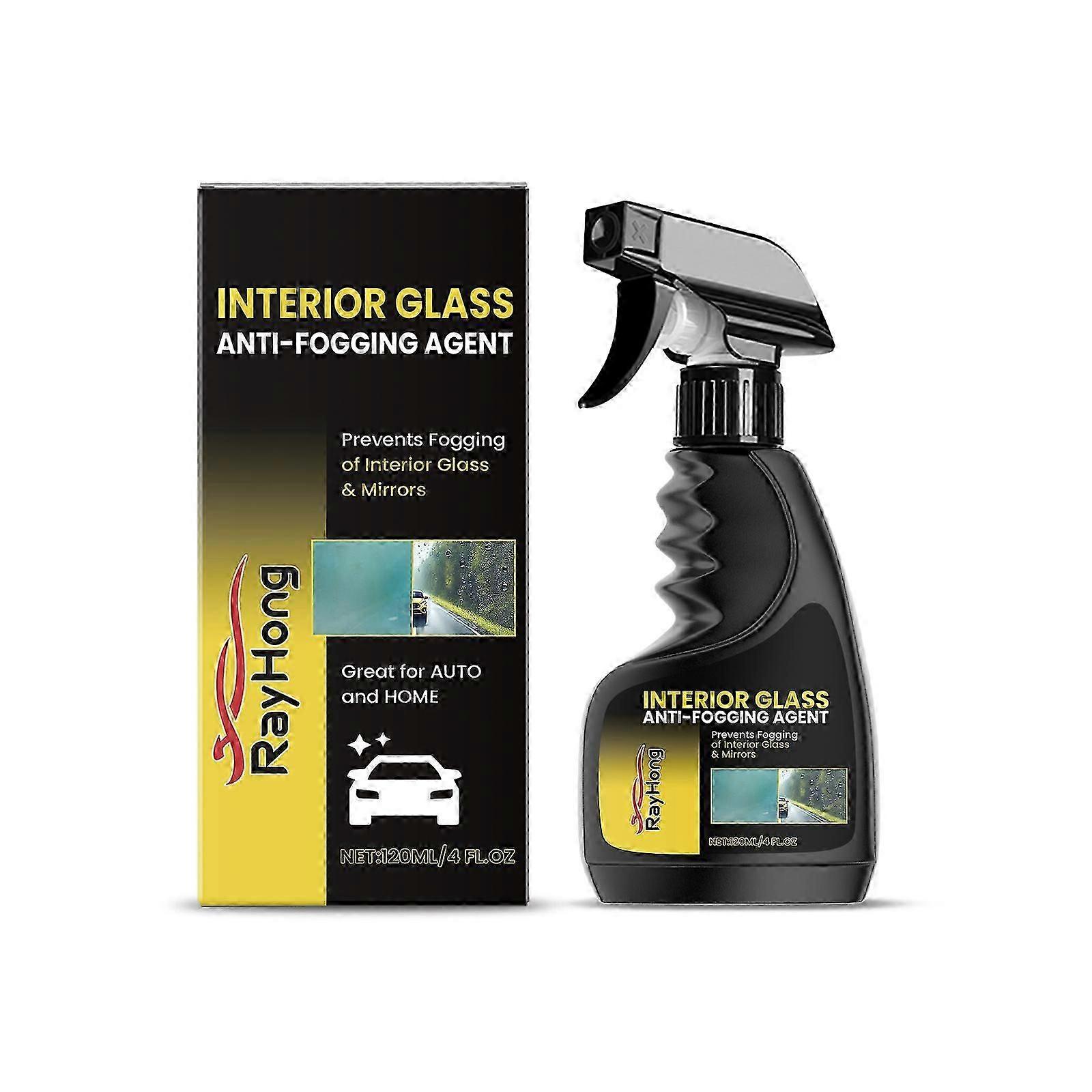Anti-Fogging Spray for Car Glass - Clear Windshield Cleaner & Vision Enhancer, 120ml