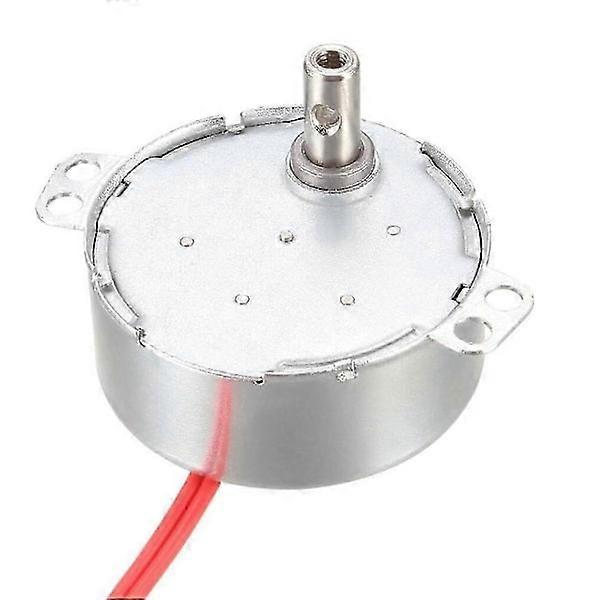 50-60Hz Turntable Synchronous Synchronous Motor AC 12V CCW 4W 5-6RPM NEW