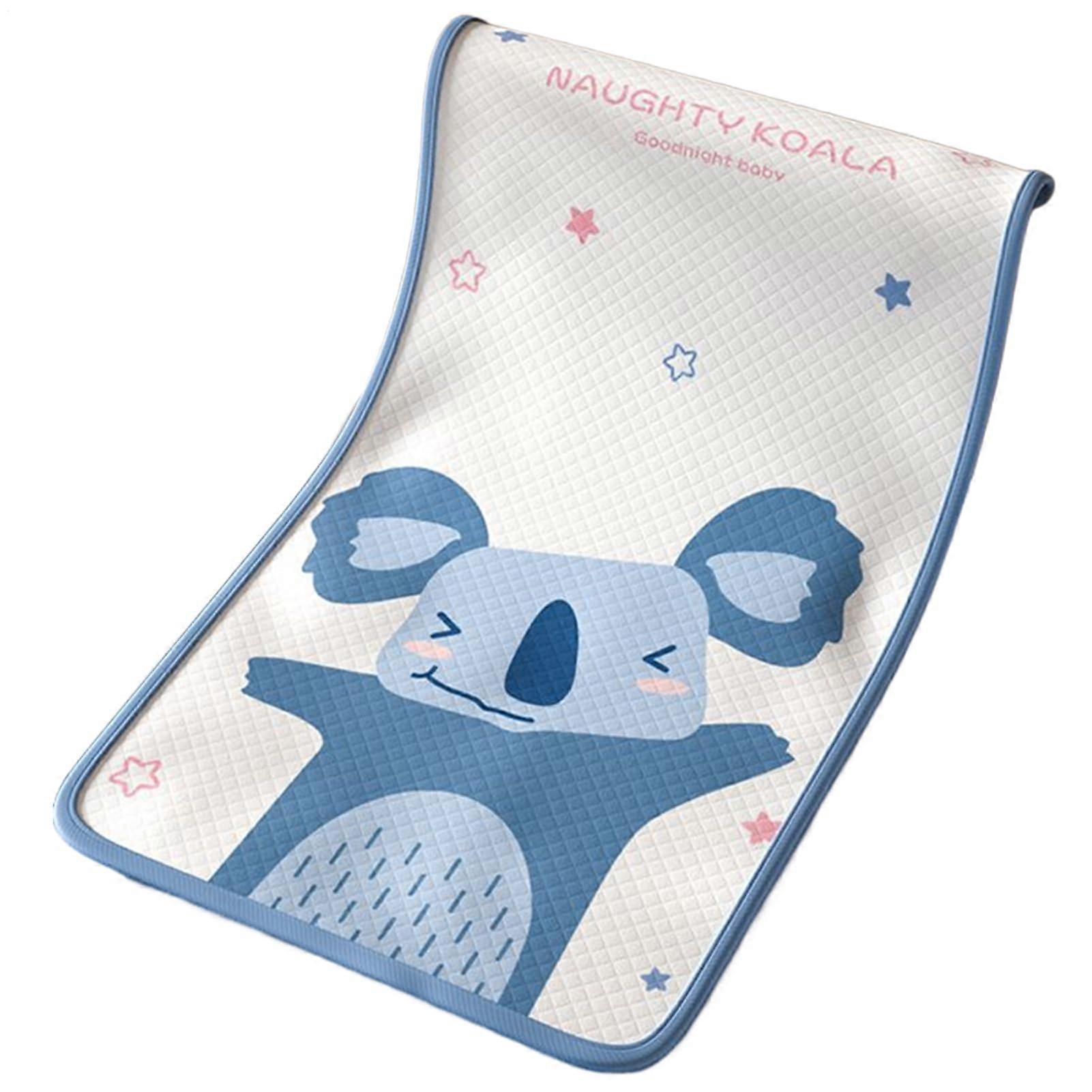 Bedwetting Mat, Waterproof Reusable Protector, LeakProof, Soft Absorbent, 39.37x23.62 Inches, Blue
