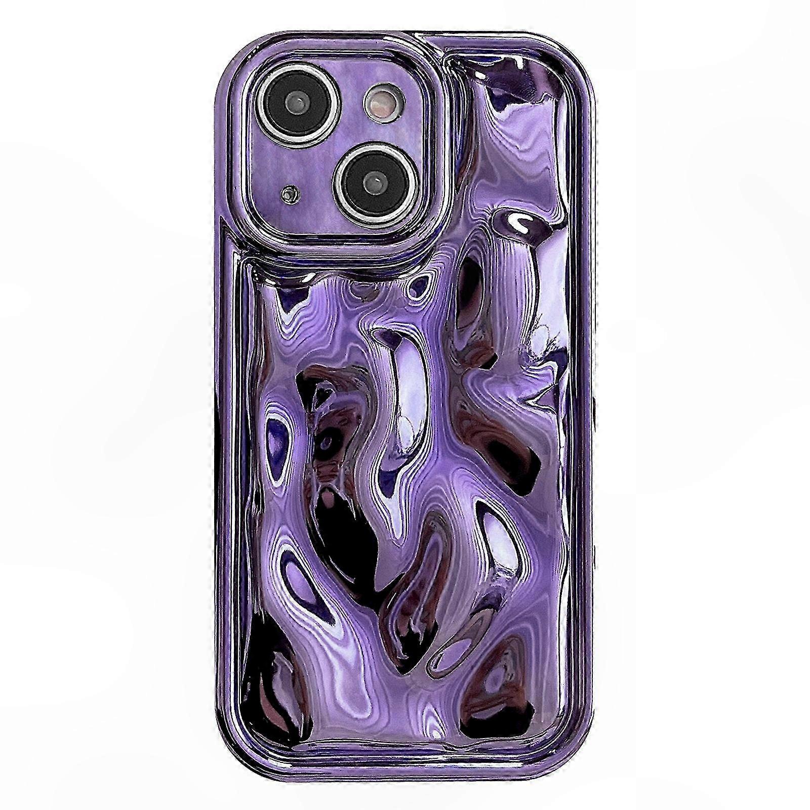Meteorite Texture TPU Phone Case with Electroplating Finish for Galaxy