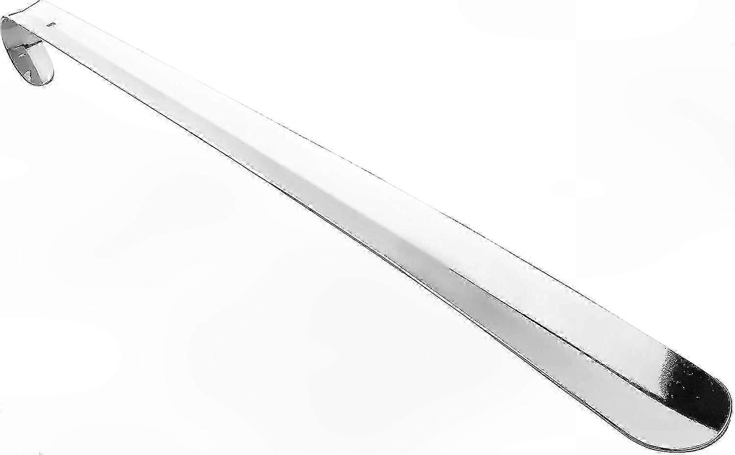 Durable Chrome-Plated Shoe Horn 70cm - Long Handle for Easy Use with Sizes 36-46
