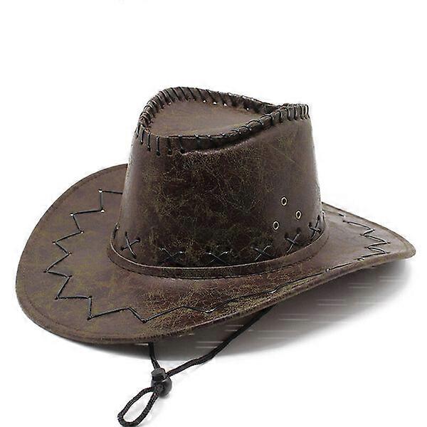 Cappelli da uomo, stile cavaliere cowboy, alla moda e retrò