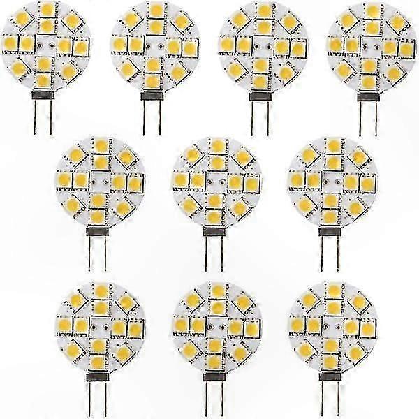 Warm White 2700K G4 LED Bulb, 12V DC, Non-Dimmable Replacement