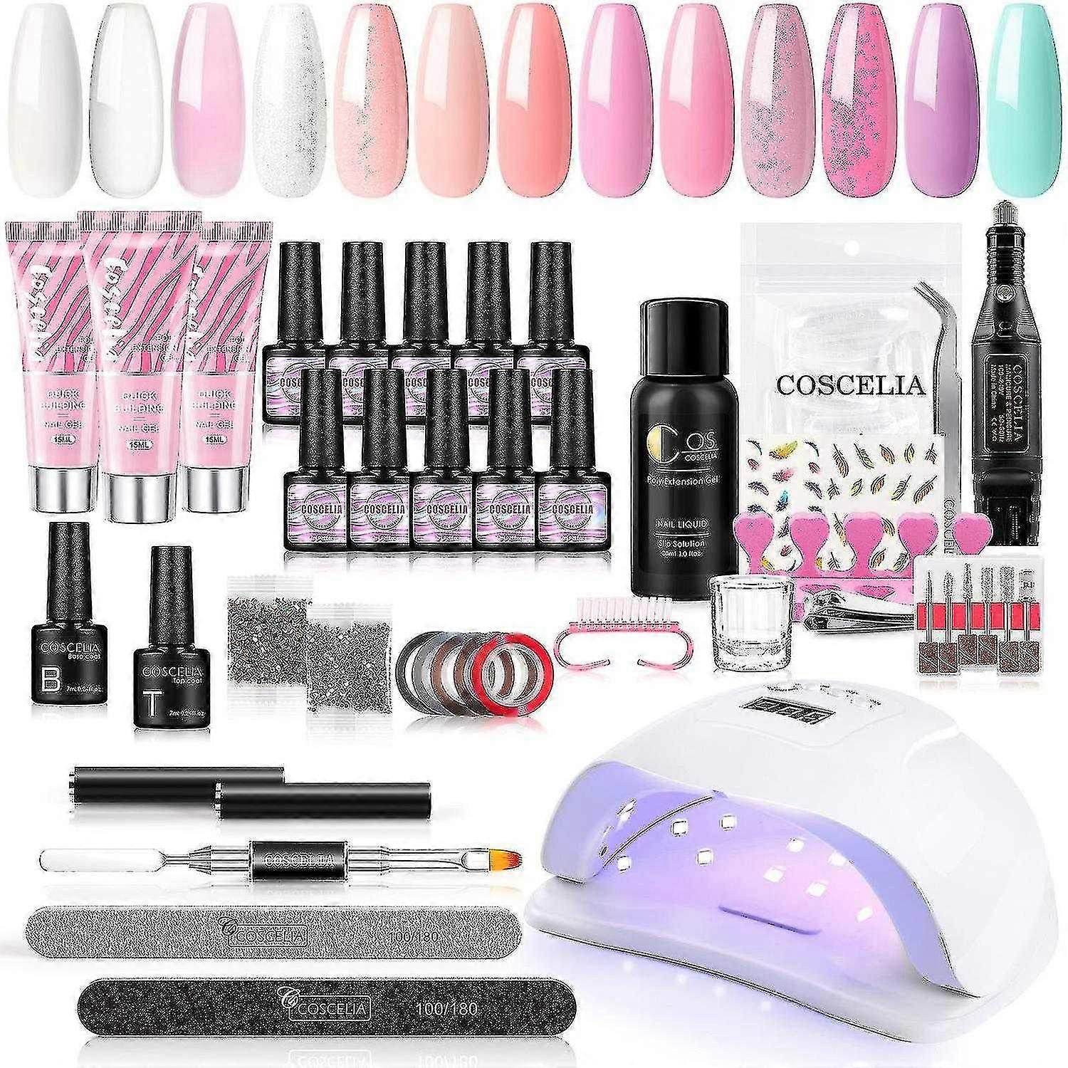 Nail Polish Glue Extension Glue Whole Manicure Tools Full Set