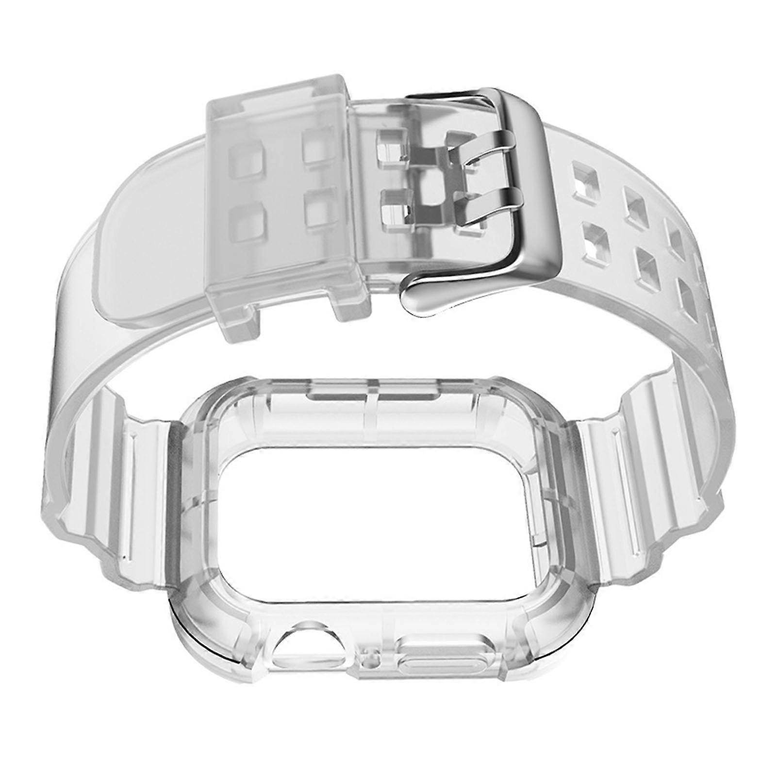 TPU Transparent Replacement Watch Strap for 38/40/41mm Watch
