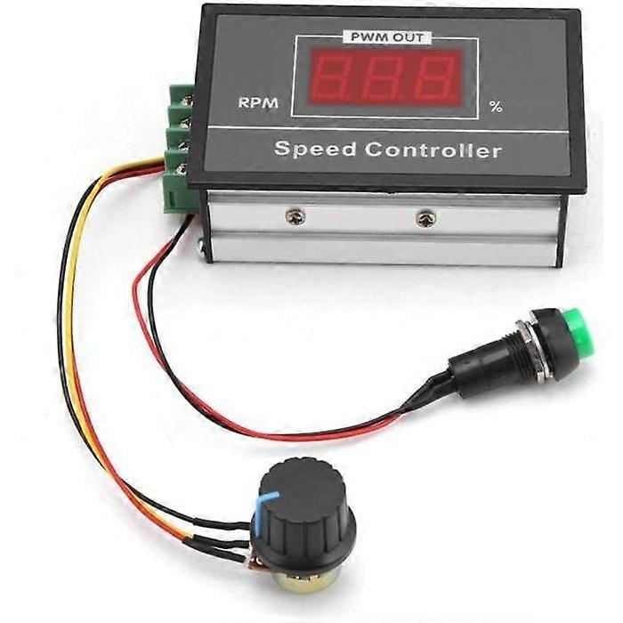 DC 6-60V 12V 24V 36V 48V 30A PWM DC Motor Speed Controller Regulator