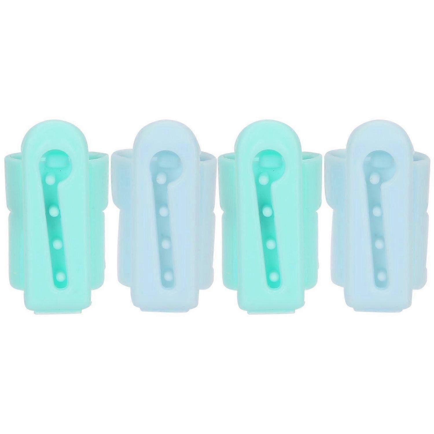 2025 Latest Model 4Pcs Knitting Thimble Tool Plastic Finger Guides Sweater