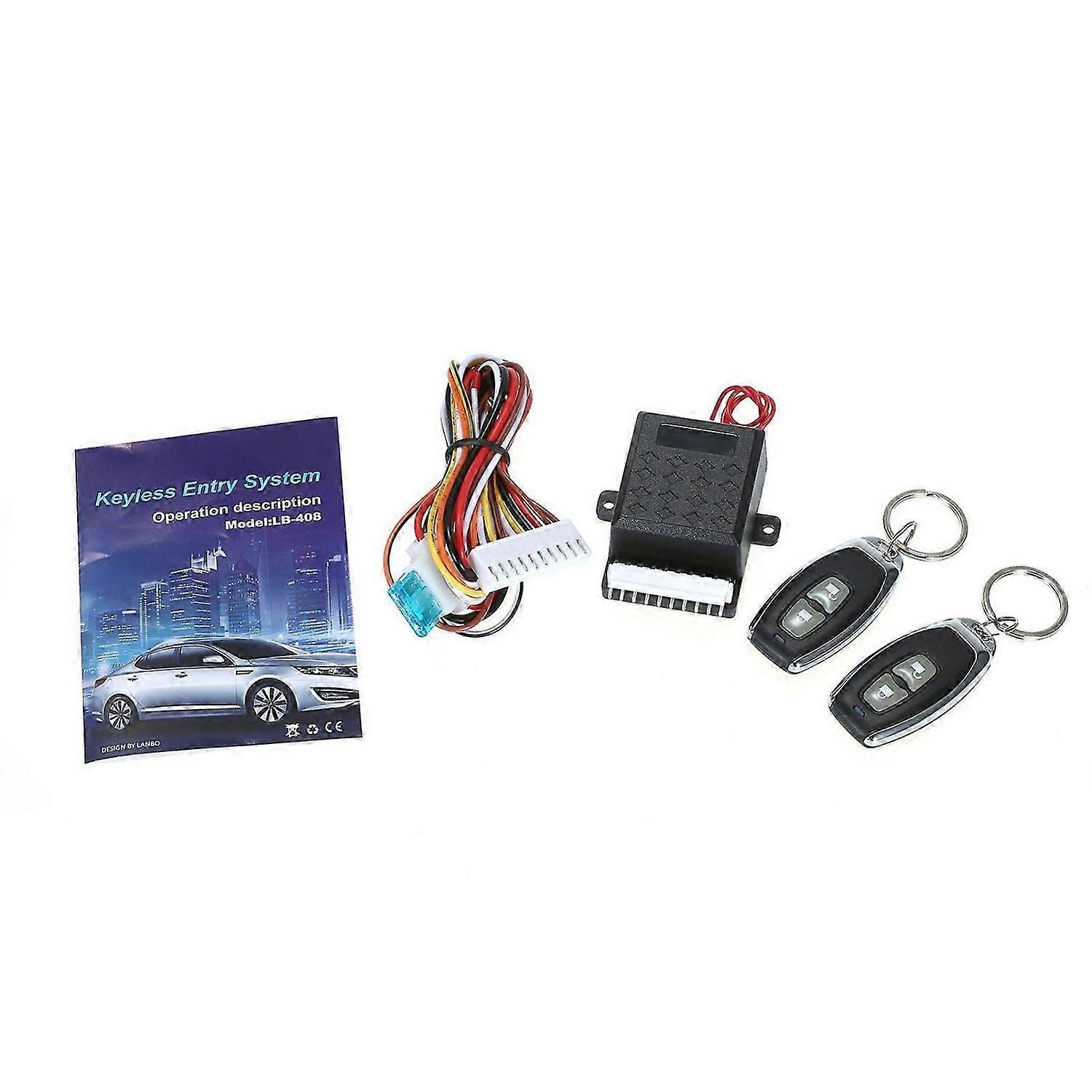 Universal Car Alarm Systems Auto Remote Central Kit Door Lock Keyless Entry System Central Locking -HK908