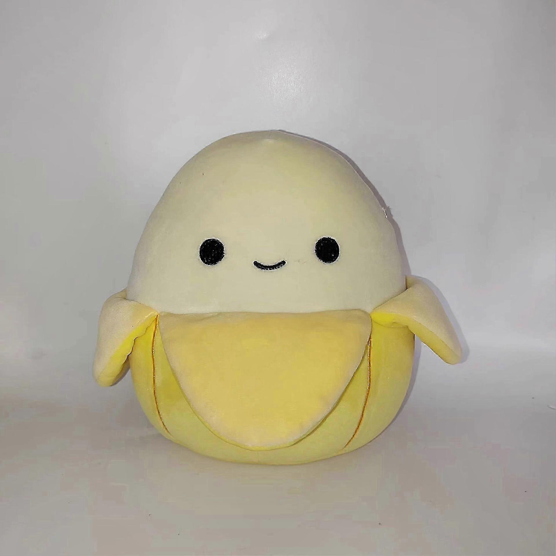 Ultra Soft Plush Banana Pillow - Adorable Decorative Doll Ideal for Gifting