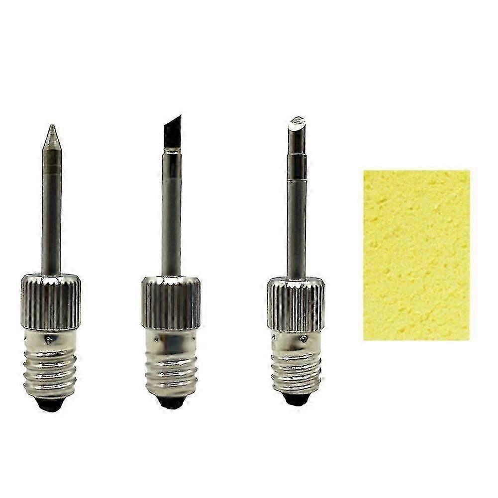 3pcs Brass Soldering Tips Usb Soldering Iron Head Welding Soldering Tips For E10 Interface Solderin
