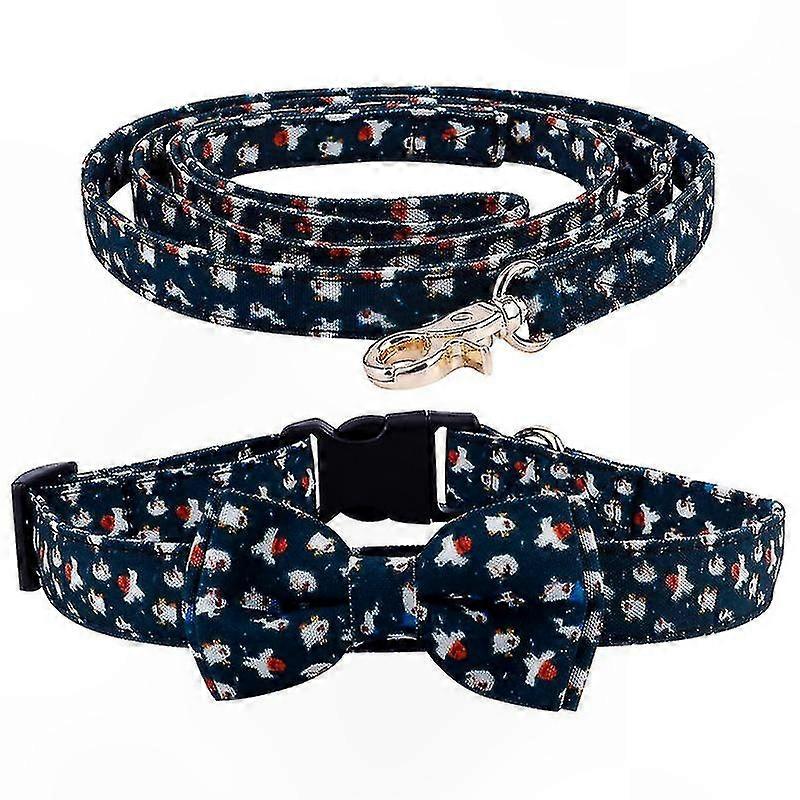 2-Pack Adjustable Dog Collar with Rope Handle