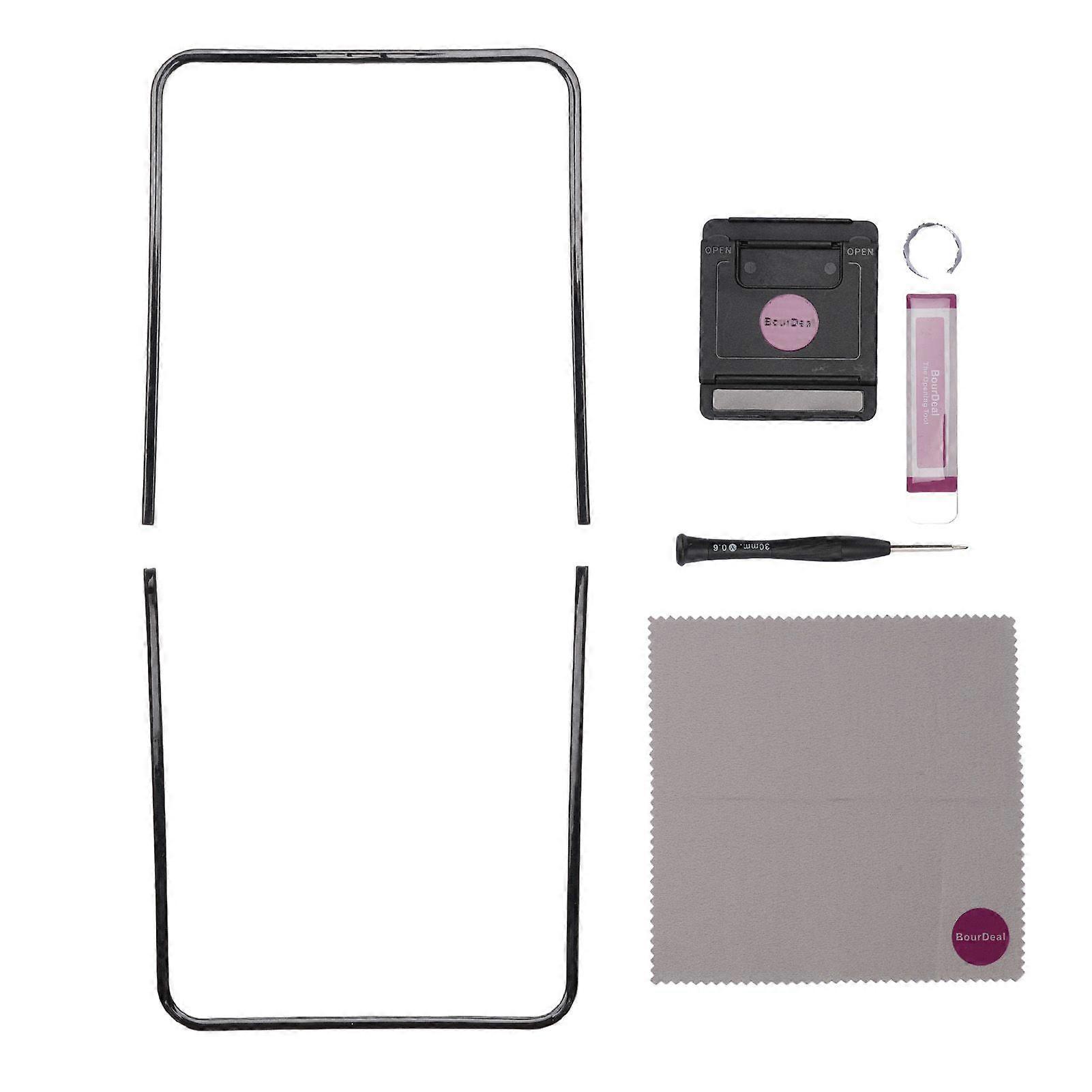 Middle Bezel Frame Repair Parts for Z Flip 4 5G F721 LCD Screen Frame Replacement Phone Screen Border