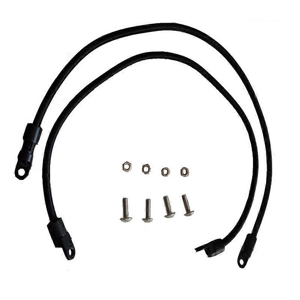 Elastic Bungees Cords Kayak Fittings Boat Black Bungee Cord Fixed 18Pcs