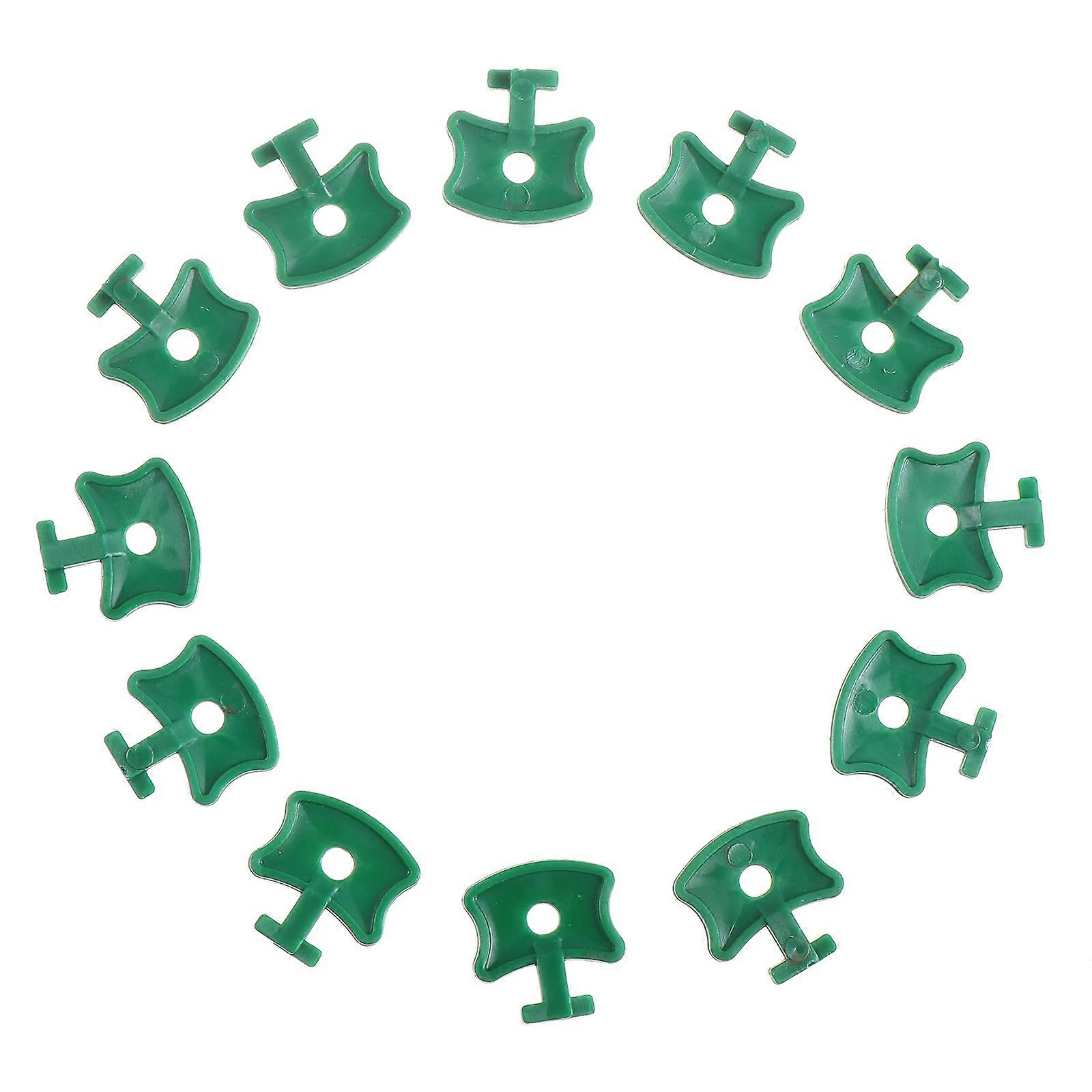 Greenhouse Clip for Greenhouse Use in Gardening with Sturdy Green Plastic Material for Attaching Sunshade Nets 250Set