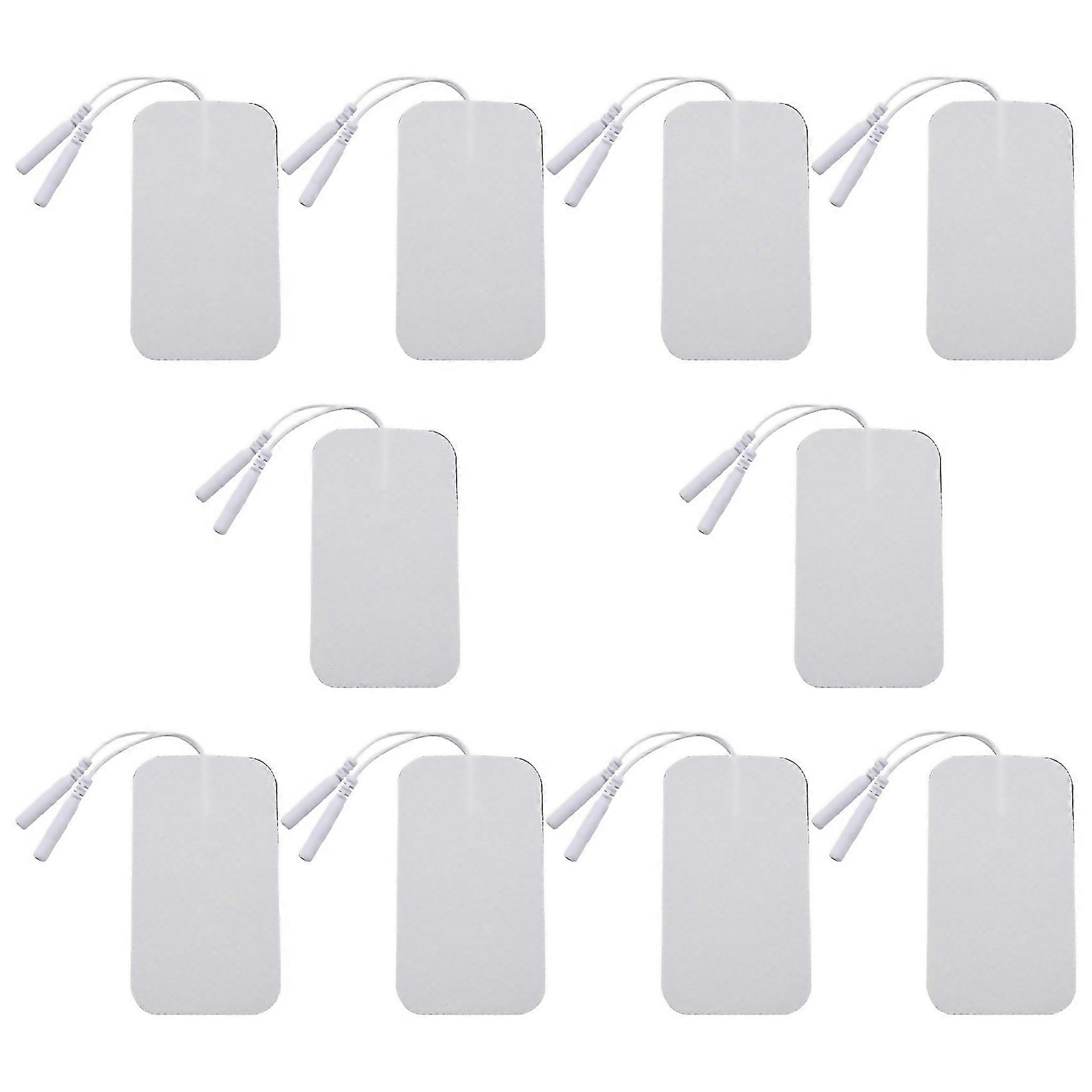 For 20pcs Selfadhesive Electrode Pads 2mm Plug Gel Patch For Tens Acupuncture Electrotherapy
