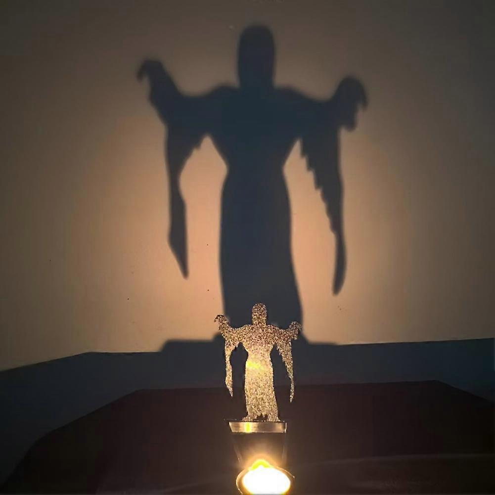 Funny Shadows Stand Candlestick Spookys Horror Halloween-Themed Candle Holders for Halloween Party