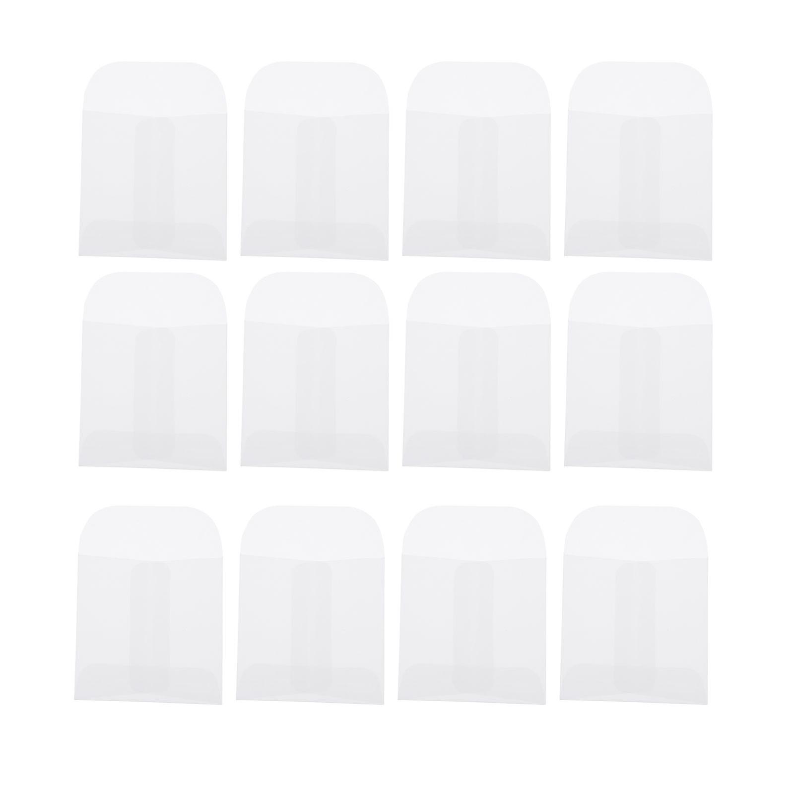 50Pcs Envelope Packaging Pouches Small Parts Coin Hangtag Paper Pouches