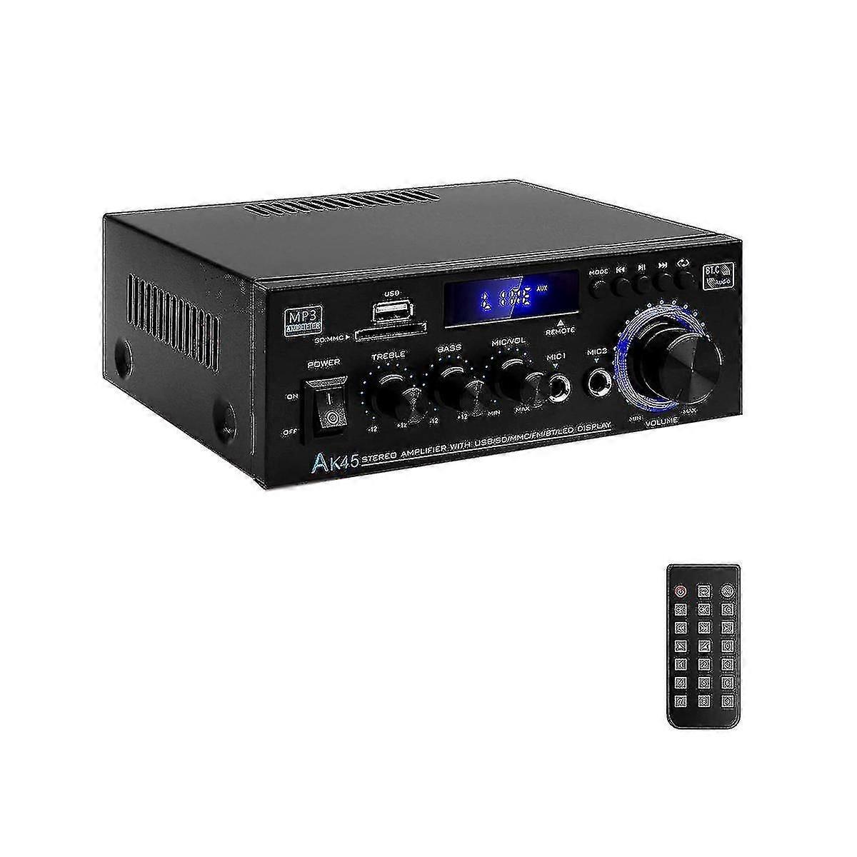 Ak45 Digital Power Amplifier Power Amplifier Audio Two-channel Power Amplifier Auto Supplies Eu Plug