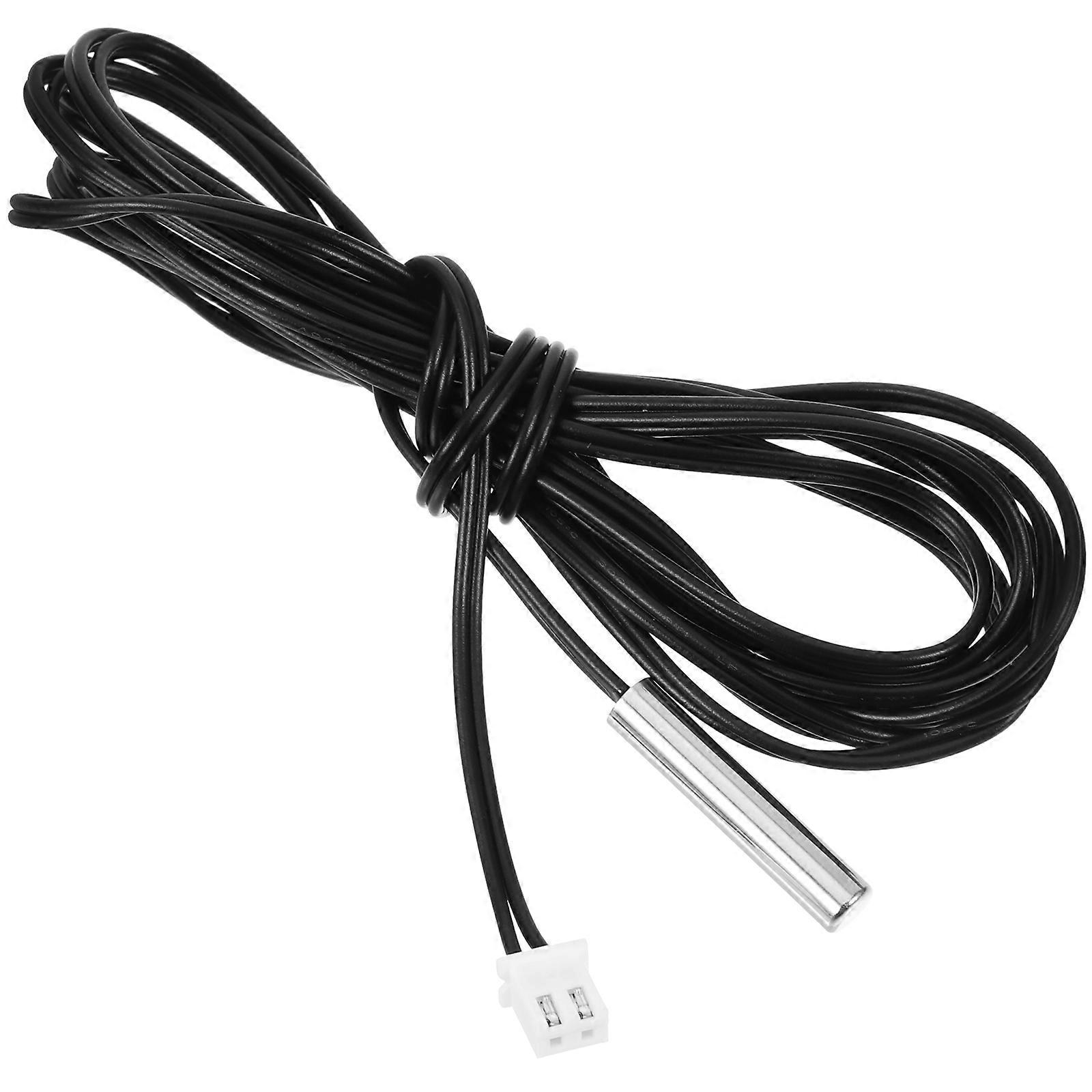 3Pcs Long Temperature Sensor Thermistor Probe For High Temperature Environments 200.00X0.20X0.20CM Multifunctional