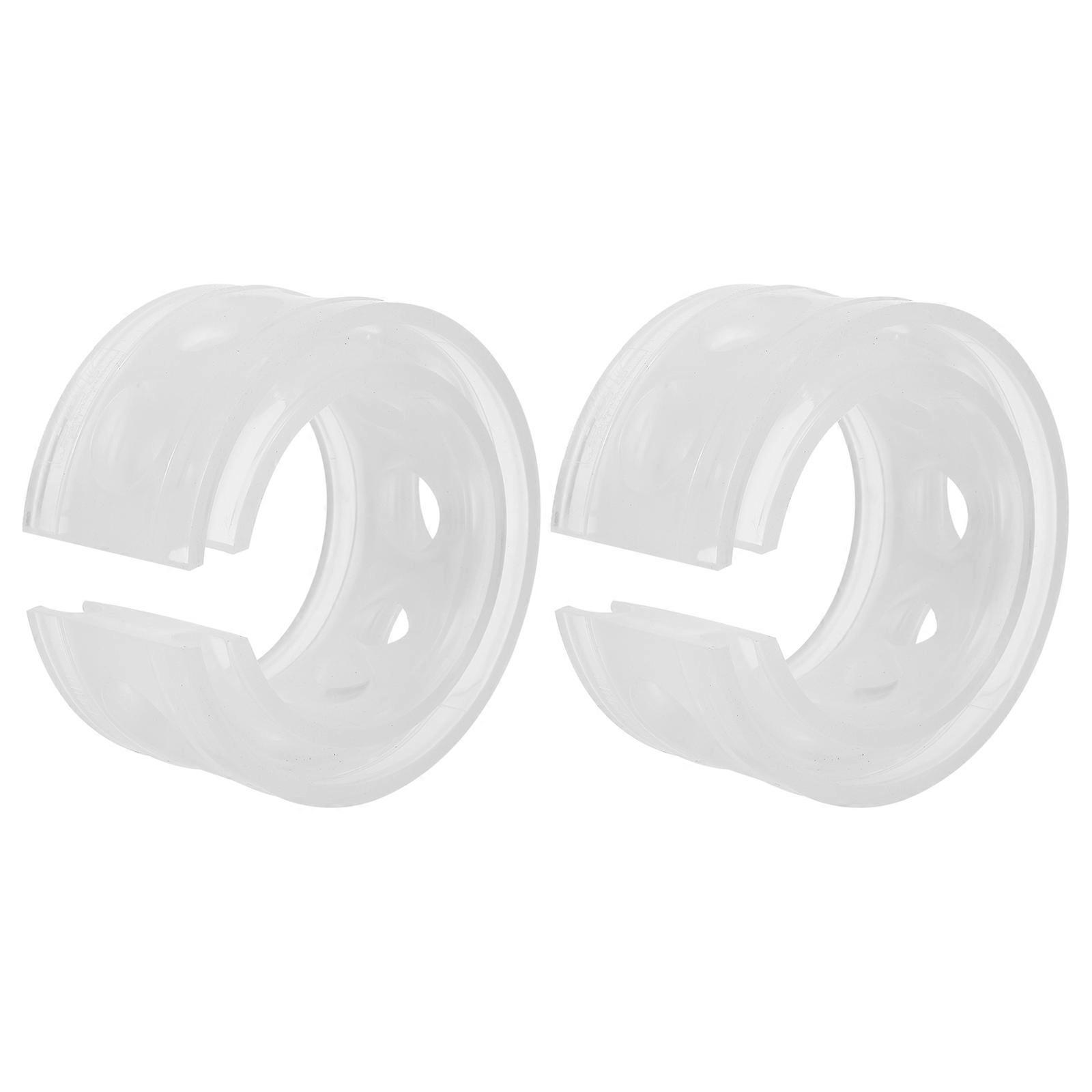 Avoid Shock with Universal Car Shocks Tool Rubber Spring Bumper 2Pcs