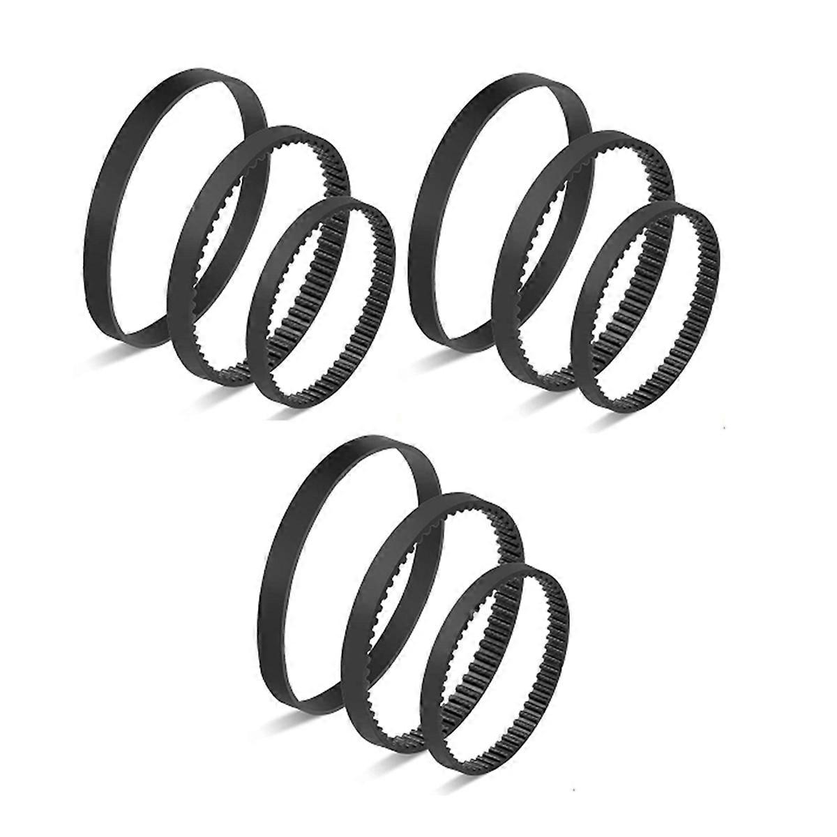 9pcs Replacement Belt Set for ProHeat 2X Revolution