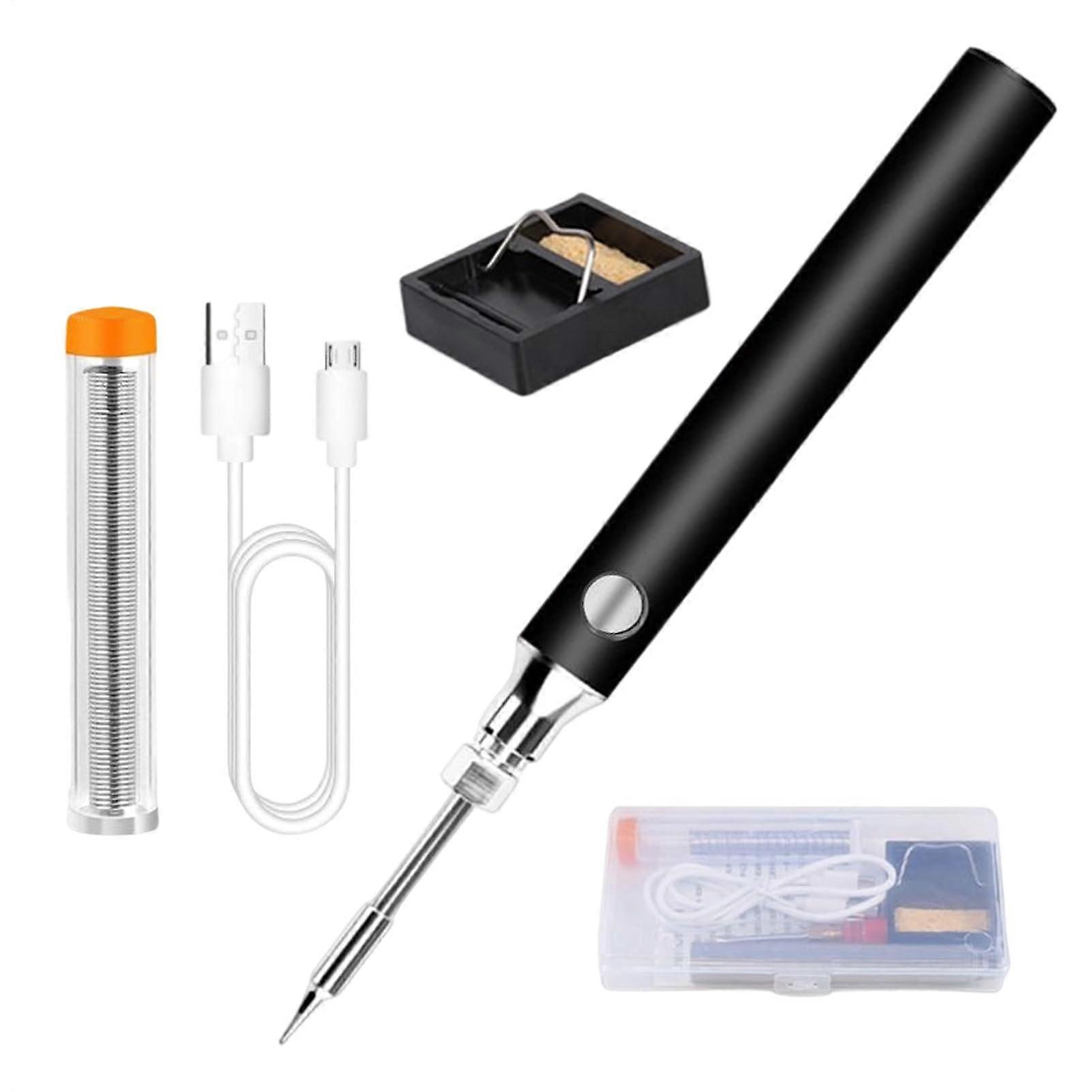 Cordless Soldering Pen Cartou Rechargeable With Digital Temperature Control USBC Fast Charging Precision Tips