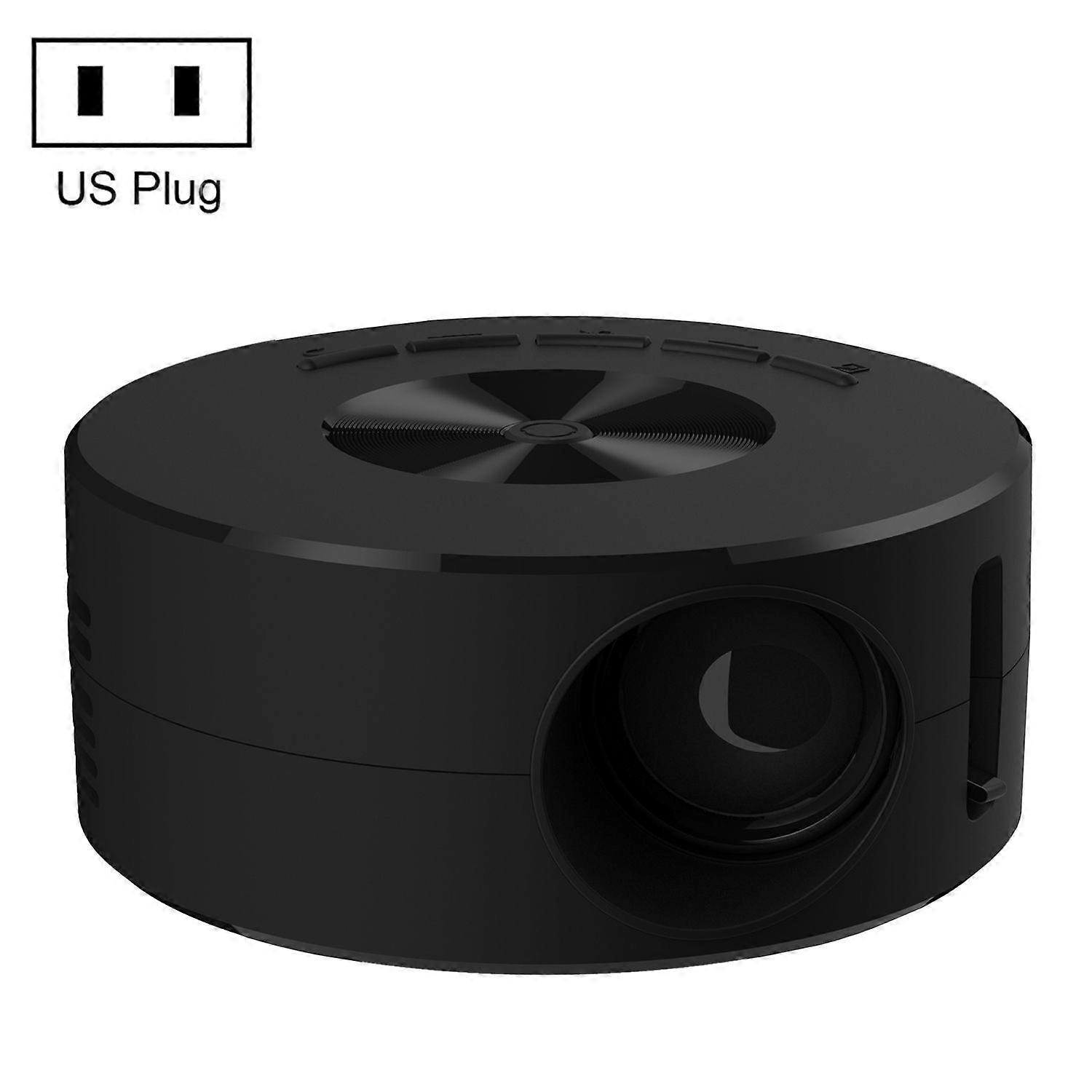 1500LM 1920x1080P LED Mini Projector, US Plug